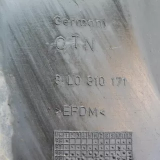 8L0810171 , art619841 Защита арок задняя левая (подкрылок) Audi A3 8L Арт 619841, вид 3