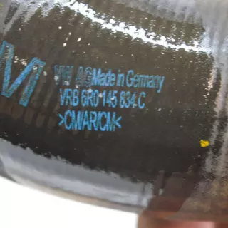 6R0145834C , art597691 Патрубок интеркулера Volkswagen Polo 6 Арт 597691, вид 4