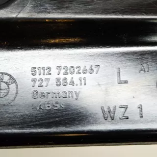 7202667 , art628454 Кронштейн крепления бампера заднего BMW 3 E90/E91/E92/E93 Арт 628454, вид 4
