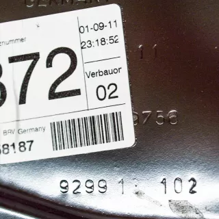 3AA839756 , art579859 Стеклоподъемник задний правый Volkswagen Passat B7 Арт 579859, вид 6