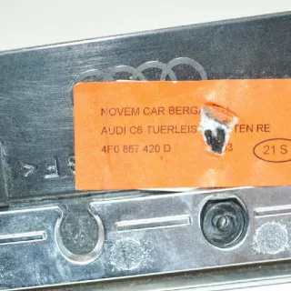 4F0867420D , art564484 Молдинг двери задней правой Audi A6 C6 (S6,RS6) Арт 564484, вид 3