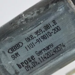 80959801B , art576488 Моторчик стеклоподъемника задний левый Audi A4 B8 Арт 576488, вид 4