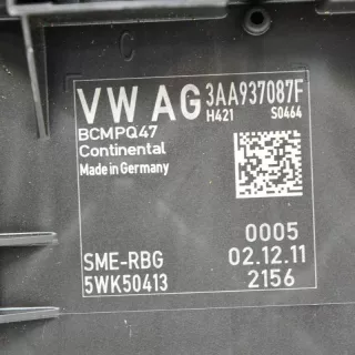 3AA937087F , art650790 Блок комфорта Volkswagen Passat B7 Арт 650790, вид 2