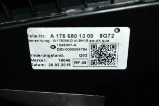 A1766801300 , art3611643 Консоль салона (кулисная часть) Mercedes CLA c117 Арт 3611643, вид 5