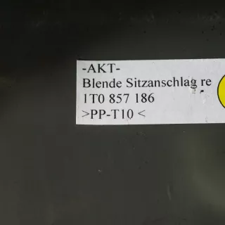 1T0857186 , art566019 Пластик салона Volkswagen Touran 1 Арт 566019, вид 3