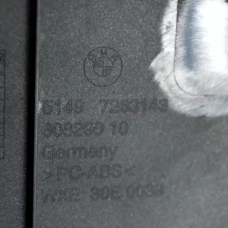 7263143 , art575291 Пластик салона BMW 3 F30/F31/GT F34 Арт 575291, вид 3