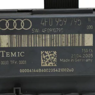 4F0959795 , art569201 Блок управления двери задней левой Audi A6 C6 (S6,RS6) Арт 569201, вид 5
