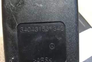 A2048602669 , art482223 Ремень безопасности задний правый Mercedes C W204 Арт 482223, вид 5