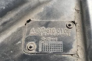 A2076100108 , art5797629 Защита днища Mercedes E C207 Арт 5797629, вид 8
