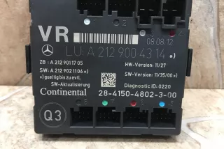 A2129004314 , art9951055 Блок управления двери передней правой Mercedes E W212 Арт 9951055, вид 4
