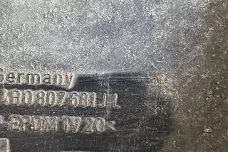 4B0807681J , art2815793 Заглушка (решетка) в бампер передний Audi A6 C5 (S6,RS6) Арт 2815793, вид 3