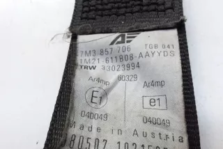 7m3857706, 1m21611b08, 33023994 , art848874 Ремень безопасности передний правый Seat Alhambra 1 restailing Арт 848874, вид 3