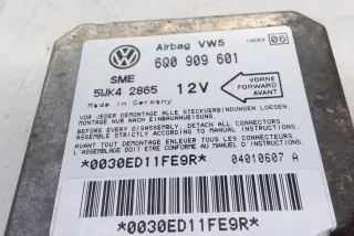 5wk42865, 6q0909601 , art914606 Блок AirBag Volkswagen Sharan 1 restailing Арт 914606, вид 4