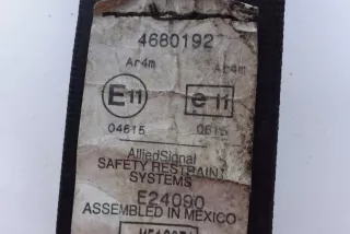 4680192 , art7918754 Ремень безопасности передний правый Chrysler Grand Voyager 3 Арт 7918754, вид 3
