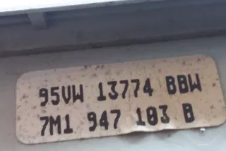 7m1947103b, 95vw13774bbw , art9058132 Фонарь салона (плафон) Ford Galaxy 1 Арт 9058132, вид 4