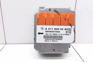 A2118209485, 500409270522, 4137 , art11128007 Блок AirBag Mercedes E W211 Арт 11128007, вид 1