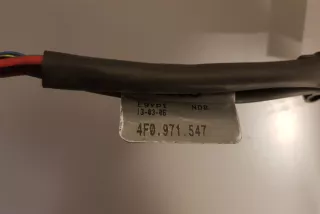 4F0971547 , art367858 Проводка Audi A6 C6 (S6,RS6) Арт 367858, вид 2