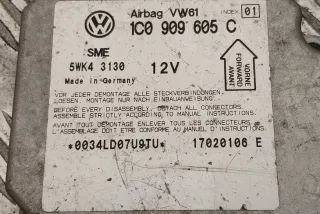 1C0909605C , art375230 Блок AirBag Volkswagen Passat B5 Арт 375230, вид 5