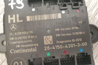A2129004114 , art8144909 Блок управления двери задней левой Mercedes C W204 Арт 8144909, вид 5