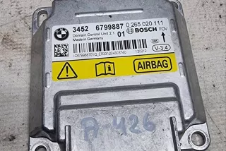 6799887 , art10267655 Блок AirBag BMW 5 F10/F11/GT F07 Арт 10267655, вид 1
