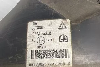 4M5113W030AC, 10178, 10110102A , art11048310 Фара левая Ford Focus 2 Арт 11048310, вид 1