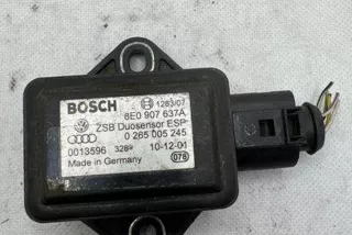 8E0907637A, 0265005245, 0013596 , art11067946 Датчик ускорения Audi A4 B7 Арт 11067946, вид 1