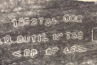 1852734000, PPGF40, 0UT1LN759 , art11065048 Передняя панель крепления облицовки (телевизор) Audi A8 D2 (S8) Арт 11065048, вид 3