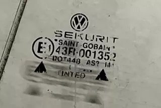 43R001352, DOT448ASWM0 , art11077520 Стекло двери передней правой Volkswagen Transporter T4 Арт 11077520, вид 2