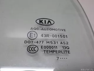 834171G010 Hyundai-Kia Стекло двери задней левой (форточка) Kia Rio 2 Арт E51968997, вид 6