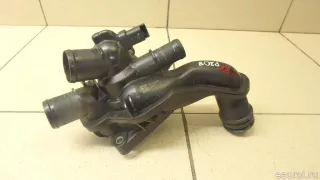 9810916880 Citroen-Peugeot Корпус термостата Citroen C3 2 restailing Арт E95448740, вид 3
