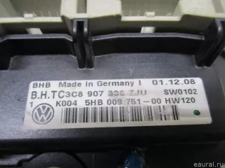 3C8907336ZJU VAG Блок управления печки / климат-контроля Volkswagen Golf 6 Арт E22898949, вид 5