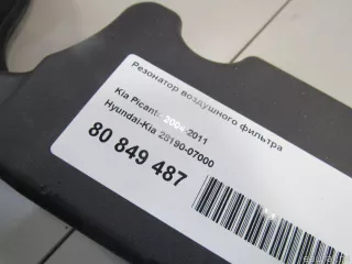 2819007000 Hyundai-Kia Резонатор воздушного фильтра Kia Picanto 1 Арт E80849487, вид 9