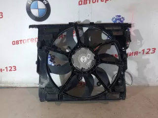 17427647652, 7612453 Вентилятор охлаждения радиатора BMW 5 F10/F11/GT F07 Арт 31002, вид 1