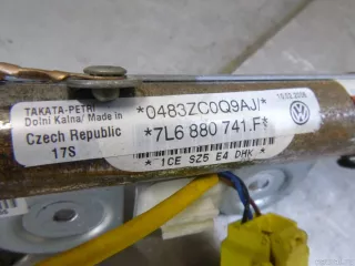 7L6880741F VAG Подушка безопасности боковая (шторка) Volkswagen Touareg 1 Арт E100106621, вид 4