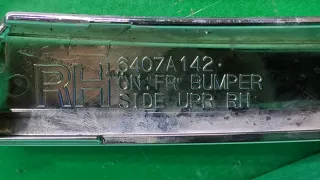 6407a142, 2 Накладка бампера верхняя Mitsubishi Outlander 3 restailing 2 Арт 183174RM, вид 5
