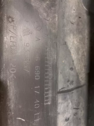 a1566901740 Накладка порога Mercedes GLA X156 Арт 93028MA, вид 7