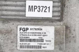 51792924, 61D3XB9G, 7160006701 , art11388850 Блок управления двигателем Fiat Strada Арт 11388850, вид 3
