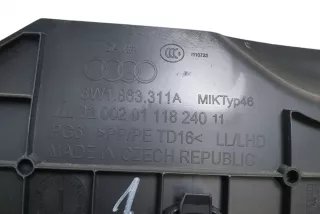 8W1863311A , art11473522 Накладка декоративная на торпедо Audi A4 B9 Арт 11473522, вид 5