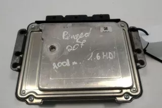 9663755480, 0281013868 , art11319121 Блок управления двигателем Peugeot 207 Арт 11319121, вид 3