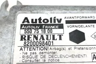 550751800, 8200098401, A165FH01004 , art11324607 Блок AirBag Renault Kangoo 1 Арт 11324607, вид 4