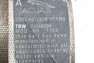 2R83F611B09, 33048268, 65597 , art11338085 Ремень безопасности передний левый Jaguar S-Type Арт 11338085, вид 8