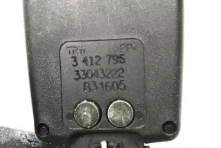 3412795, 33043222, B31605 , art11344912 Ремень безопасности задний правый BMW X3 E83 Арт 11344912, вид 4