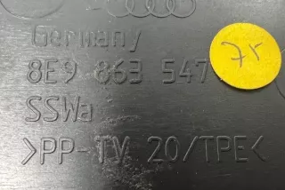 8E9863547 , art11347315 Ниша запасного колеса Audi A4 B7 Арт 11347315, вид 2