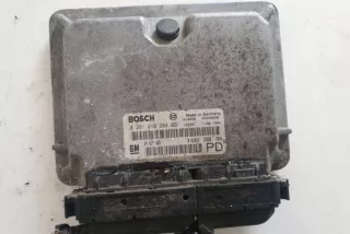 0281010268 , art11620399 Блок управления двигателем Opel Zafira A Арт 11620399, вид 1