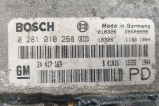 0281010268 , art11620399 Блок управления двигателем Opel Zafira A Арт 11620399, вид 4
