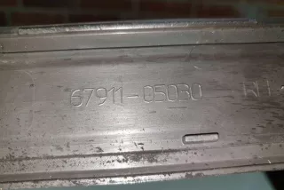 6791605030, 6791505030, 6791205030 , art11620996 Накладка на порог Toyota Avensis 3 Арт 11620996, вид 10