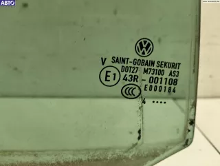43R001108 Стекло форточки двери задней левой Volkswagen Touran 1 Арт 54709372, вид 2