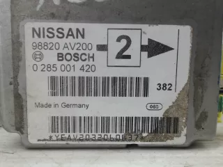 285001420 блок управления air bag Nissan Primera 12 Арт 24002151, вид 1