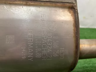 18308587881, 18308587881, 18308586756, 8586756 глушитель BMW 5 G30/G31 Арт DN173846, вид 7