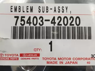 7540342020, 75403-42020, 7540342040, 75403-42040 ЭМБЛЕМА КРЫШКИ БАГАЖНИКА Toyota Rav 4 4 Арт DN177130, вид 11
